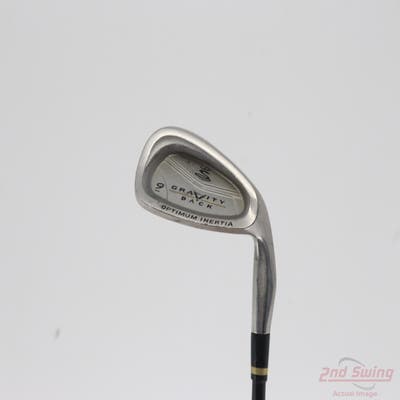 Cobra Gravity Back Single Iron 9 Iron Stock Graphite Shaft Steel Regular Right Handed 36.25in