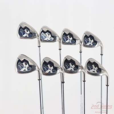 Callaway X-18 Iron Set 5-PW AW LW Callaway Stock Steel Steel Uniflex Right Handed STD