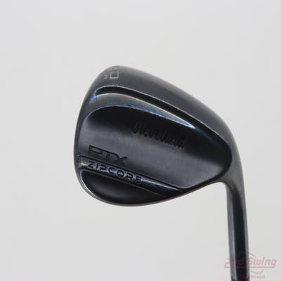 Cleveland RTX ZipCore Black Satin Wedge Lob LW 60° 6 Deg Bounce True Temper Dynamic Gold Spinner Tour Issue Steel Wedge Flex Right Handed 35.0in