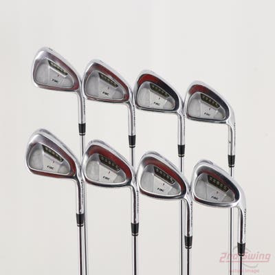 TaylorMade Rac LT Iron Set 3-PW Rifle Flighted 6.0 Steel Stiff Right Handed +1/4"