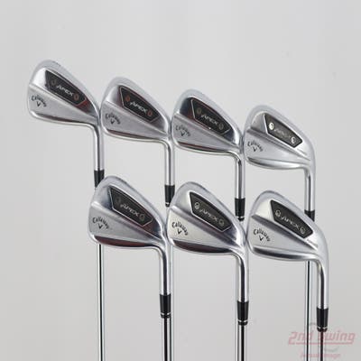 Callaway Apex Ai200 Iron Set 5-GW True Temper Dynamic Gold Mid 100 R300 Steel Regular Right Handed STD