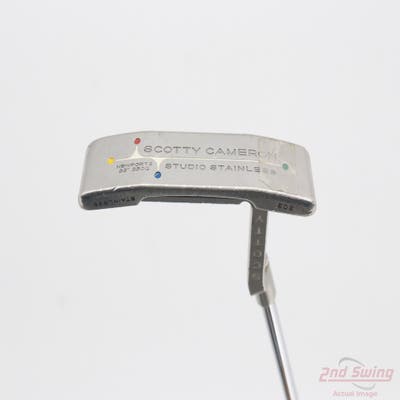 Titleist Scotty Cameron Studio Stainless Newport 2 Putter Steel Right Handed 33.0in