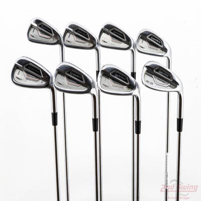 TaylorMade RSi 2 Iron Set 4-PW AW Stock Steel Shaft Steel Stiff Right Handed STD
