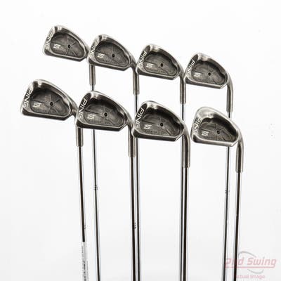 Ping ISI Iron Set 3-PW Ping Z-Z65 with Cushin Insert Steel Stiff Right Handed Black Dot +1/4"