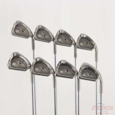 Ping ISI Iron Set 3-PW Ping JZ Steel Stiff Right Handed Black Dot +1/4"