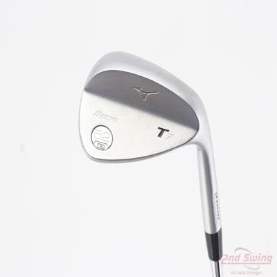 Mizuno T7 White Satin Wedge Gap GW 52° 8 Deg Bounce True Temper Dynamic Gold Steel Wedge Flex Right Handed 35.75in