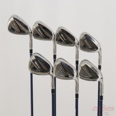 TaylorMade SIM2 MAX Iron Set 5-GW Fujikura Ventus Blue 7 Graphite Stiff Right Handed -1/4"