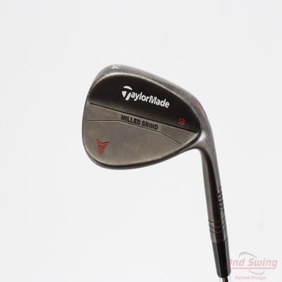TaylorMade Milled Grind Black Wedge Sand SW 54° 11 Deg Bounce SB True Temper Dynamic Gold Steel Wedge Flex Right Handed 32.25in