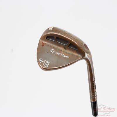 TaylorMade HI-TOE RAW Wedge Lob LW 58° 10 Deg Bounce FST KBS Tour C-Taper 120 Steel Stiff Right Handed 35.0in
