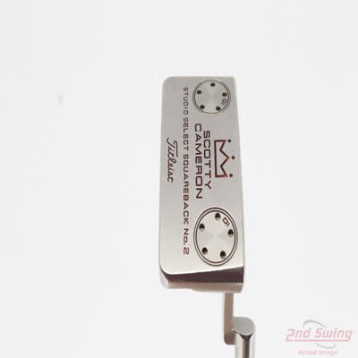 Titleist Scotty Cameron Studio Select Square Back 2 Putter Steel Right Handed 35.0in