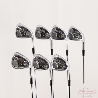 TaylorMade PSi Iron Set 4-PW FST KBS Tour C-Taper 105 Steel Stiff Right Handed +3/4"