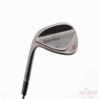 TaylorMade Milled Grind Black Wedge Sand SW 54° 11 Deg Bounce SB FST KBS Tour FLT Steel Stiff Left Handed 35.25in