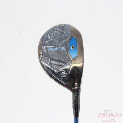 Callaway Paradym Ai Smoke Max Fairway Wood 3 Wood HL 16.5° Fujikura Ventus Velocore+ Blue 7 Graphite X-Stiff Right Handed 42.5in