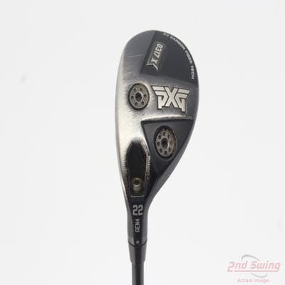 PXG 0317 X GEN4 Hybrid 4 Hybrid 22° Mitsubishi MMT 80 Graphite Stiff Left Handed 40.0in