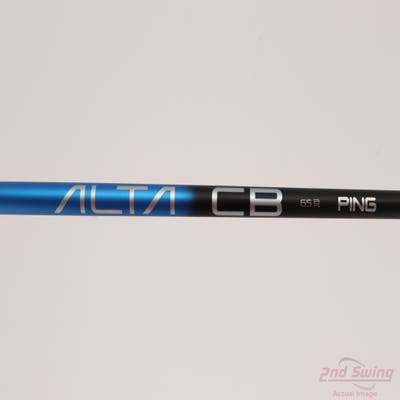 Used W/ Ping RH Adapter Ping Alta CB Blue 65g Fairway Shaft Regular 41.25in
