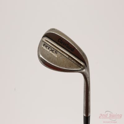 Cleveland RTX 6 ZipCore Tour Rack Raw Wedge Sand SW 56° 8 Deg Bounce Low+ True Temper Dynamic Gold Spinner Tour Issue Steel Wedge Flex Right Handed 35.5in