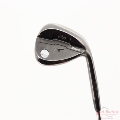 Mizuno S18 Gunmetal Black Wedge Lob LW 58° 8 Deg Bounce True Temper Dynamic Gold Steel Wedge Flex Right Handed 36.0in
