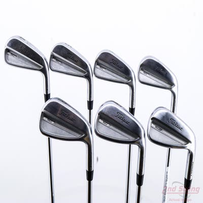 Titleist 2023 T150 Iron Set 4-PW True Temper Dynamic Gold X100 Steel X-Stiff Right Handed +1/4"