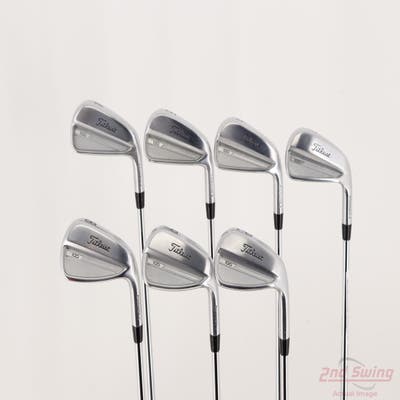 Titleist 2023 T100 Iron Set 4-PW Project X 6.5 Steel 6.5 Right Handed +1/4"