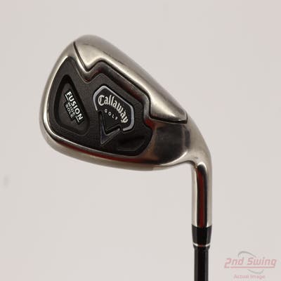 Callaway Fusion Wide Sole Single Iron Pitching Wedge PW Callaway Stock Graphite Graphite Regular Right Handed 35.5in