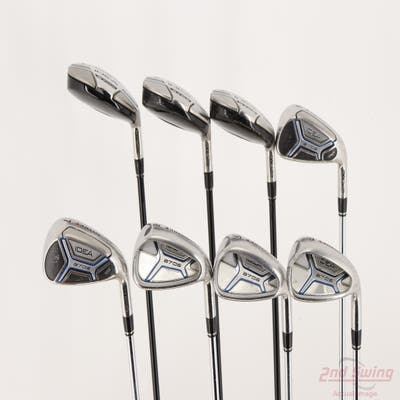 Adams Idea A7 OS Iron Set 3H 4H 5H 6-PW True Temper Dynalite Gold SL S300 Graphite Regular Right Handed +1/2"