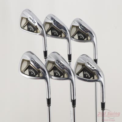 Callaway Apex 21 Iron Set 6-PW AW True Temper Elevate MPH 95 Steel Stiff Right Handed -1/4"