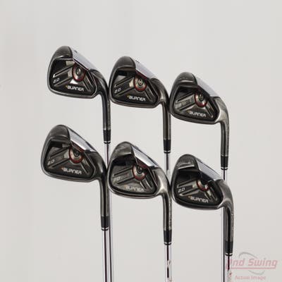 TaylorMade Burner 2.0 Iron Set 4-9 Iron TM Superfast 65 Steel Regular Right Handed +1/2"