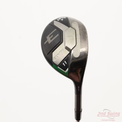 Callaway Elyte Fairway Wood 11 Wood 11W 27° Aldila Ascent 40 Graphite Ladies Right Handed 39.75in