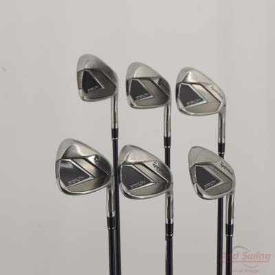 TaylorMade Stealth Iron Set 6-PW AW TM Fujikura Ventus Red 5 Graphite Senior Right Handed STD