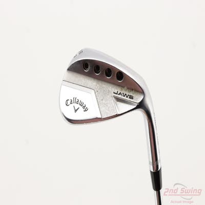 Callaway Jaws Full Toe Raw Face Chrome Wedge Sand SW 56° 12 Deg Bounce R Grind True Temper Dynamic Gold Spinner Tour Issue Steel Wedge Flex Right Handed 35.25in