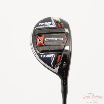 Cobra RAD Speed Fairway Wood 3 Wood 3W 14.5° Fujikura Motore X F3 6 Graphite Regular Right Handed 42.75in