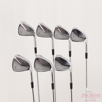 TaylorMade 2023 P7MC Iron Set 4-PW FST KBS Tour $-Taper Steel Stiff Right Handed -1/4"