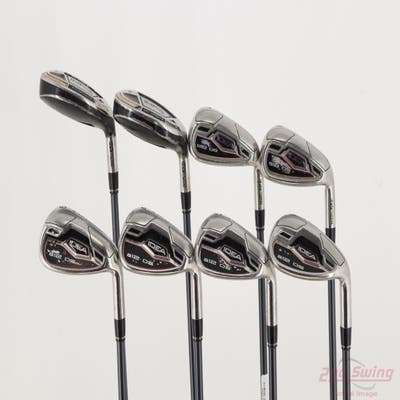 Adams Idea A12 OS Iron Set 5-PW GW LW Adams Grafalloy ProLaunch Blue Graphite Senior Right Handed STD