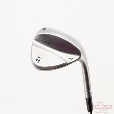 TaylorMade Milled Grind 4 Chrome Wedge Lob LW 60° 12 Deg Bounce HB True Temper Dynamic Gold Tour Issue S400 Steel Stiff Right Handed 35.0in