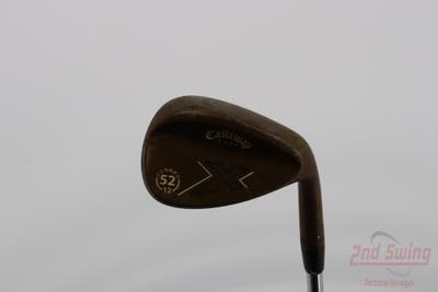 Callaway X Forged Vintage Wedge Gap GW 52° 12 Deg Bounce Project X Flighted 6.0 Steel Stiff Right Handed 35.5in