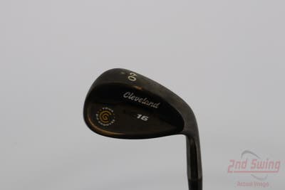 Cleveland CG16 Black Pearl Wedge Lob LW 60° 8 Deg Bounce Cleveland Traction Wedge Steel Wedge Flex Right Handed 35.5in