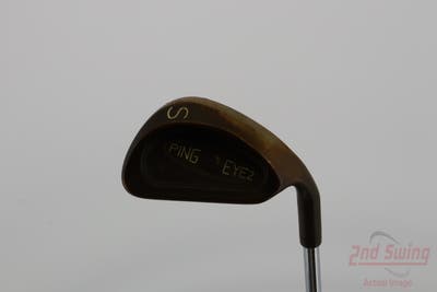 Ping Eye 2 Copper Lob Wedge Wedge Sand SW 56° Stock Steel Shaft Steel Uniflex Right Handed Black Dot 35.5in