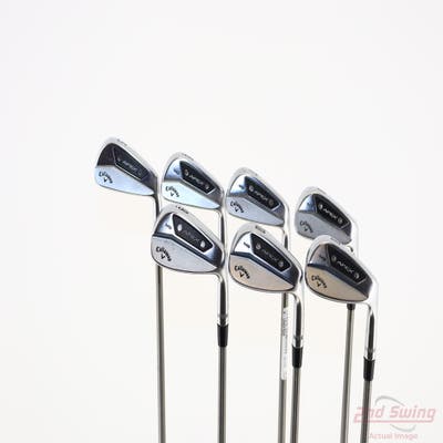 Callaway Apex MB 24 Iron Set 5-GW Aerotech SteelFiber i110cw Graphite Regular Right Handed STD