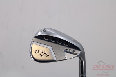 Callaway Jaws Full Toe Raw Face Chrome Wedge Lob LW 58° 10 Deg Bounce Dynamic Gold Spinner TI Steel Wedge Flex Right Handed 35.0in