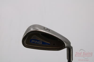 Ping G2 Single Iron 5 Iron Ping TFC 100I Graphite Stiff Right Handed Black Dot 38.25in