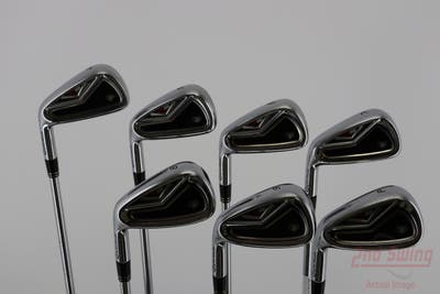 TaylorMade R9 Iron Set 4-PW FST KBS Tour Steel Stiff Left Handed 38.0in
