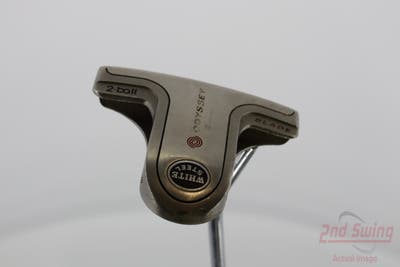Odyssey White Steel 2-Ball Blade Putter Face Balanced Steel Right Handed 35.0in