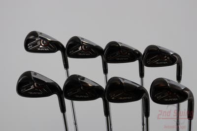 TaylorMade Burner 2.0 Iron Set 4-PW SW True Temper Dynamic Gold S300 Steel Stiff Right Handed 38.5in