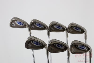 Ping i5 Iron Set 4-PW Ping AWT Steel Stiff Right Handed Black Dot 38.0in