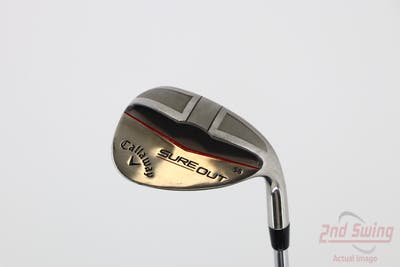 Callaway Sure Out Wedge Lob LW 58° FST KBS Tour 90 Steel Wedge Flex Right Handed 35.25in