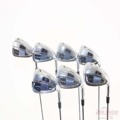 Tour Edge Exotics EXS Iron Set 6-PW AW GW Stock Steel Shaft Steel Regular Right Handed +1/2"