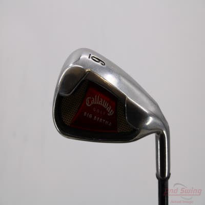 Callaway 2008 Big Bertha Single Iron 6 Iron Callaway Stock Graphite Graphite Stiff Right Handed 38.5in
