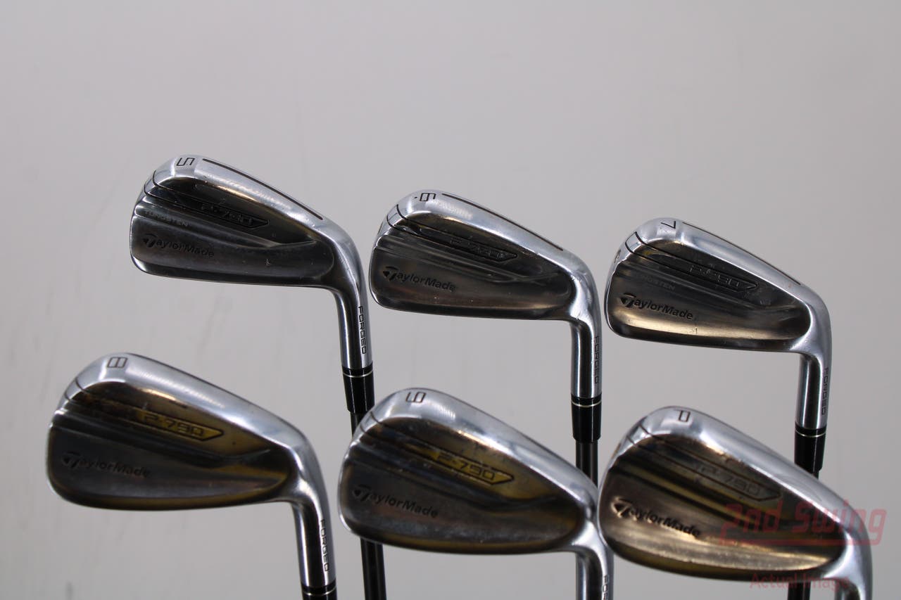 TaylorMade P-790 Iron Set 5-PW UST Recoil ES SMACWRAP Graphite Regular Right Handed 39.0in