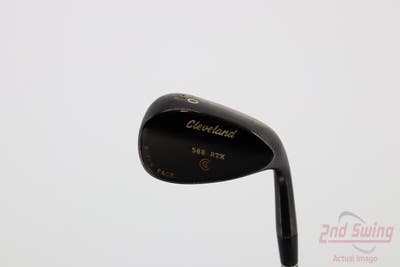 Cleveland 588 RTX Black Pearl Wedge Lob LW 60° 12 Deg Bounce Cleveland ROTEX Wedge Steel Wedge Flex Right Handed 35.5in