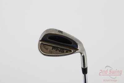 Ping S59 Tour Wedge Sand SW 56° Stock Steel Shaft Steel Wedge Flex Right Handed Black Dot 35.75in